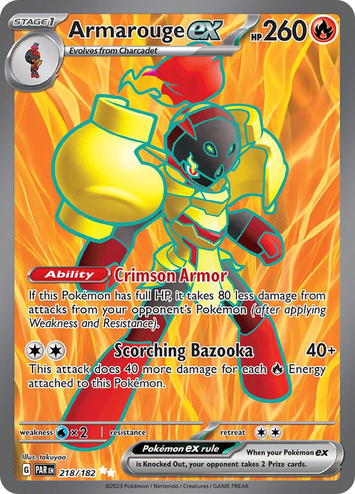 Armarouge ex - 218/182 - SV04: Paradox Rift