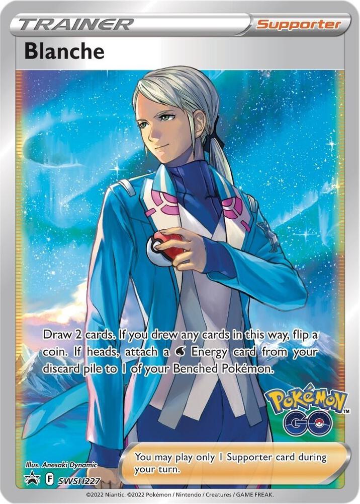 Blanche - SWSH227 - SWSH: Sword & Shield Promo Cards