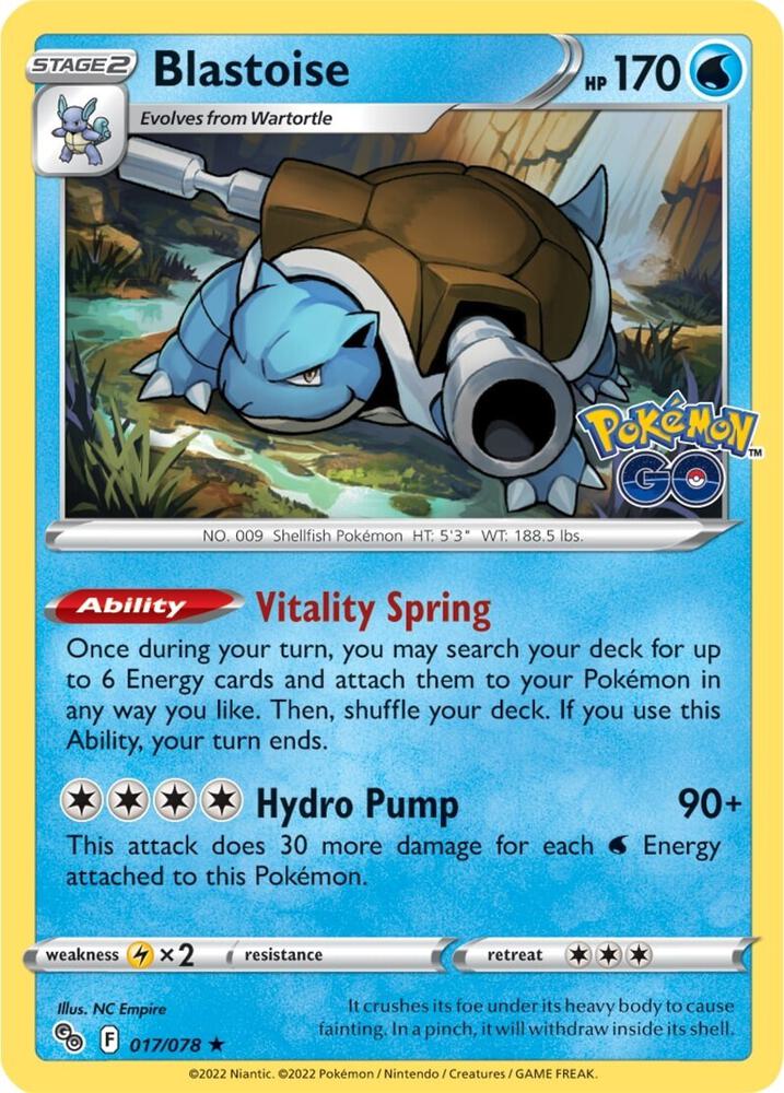 Blastoise - Pokemon GO