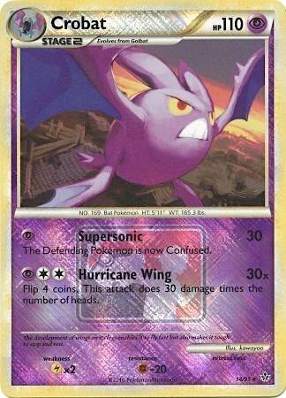 Crobat - 14/95 (League Promo) - League & Championship Cards