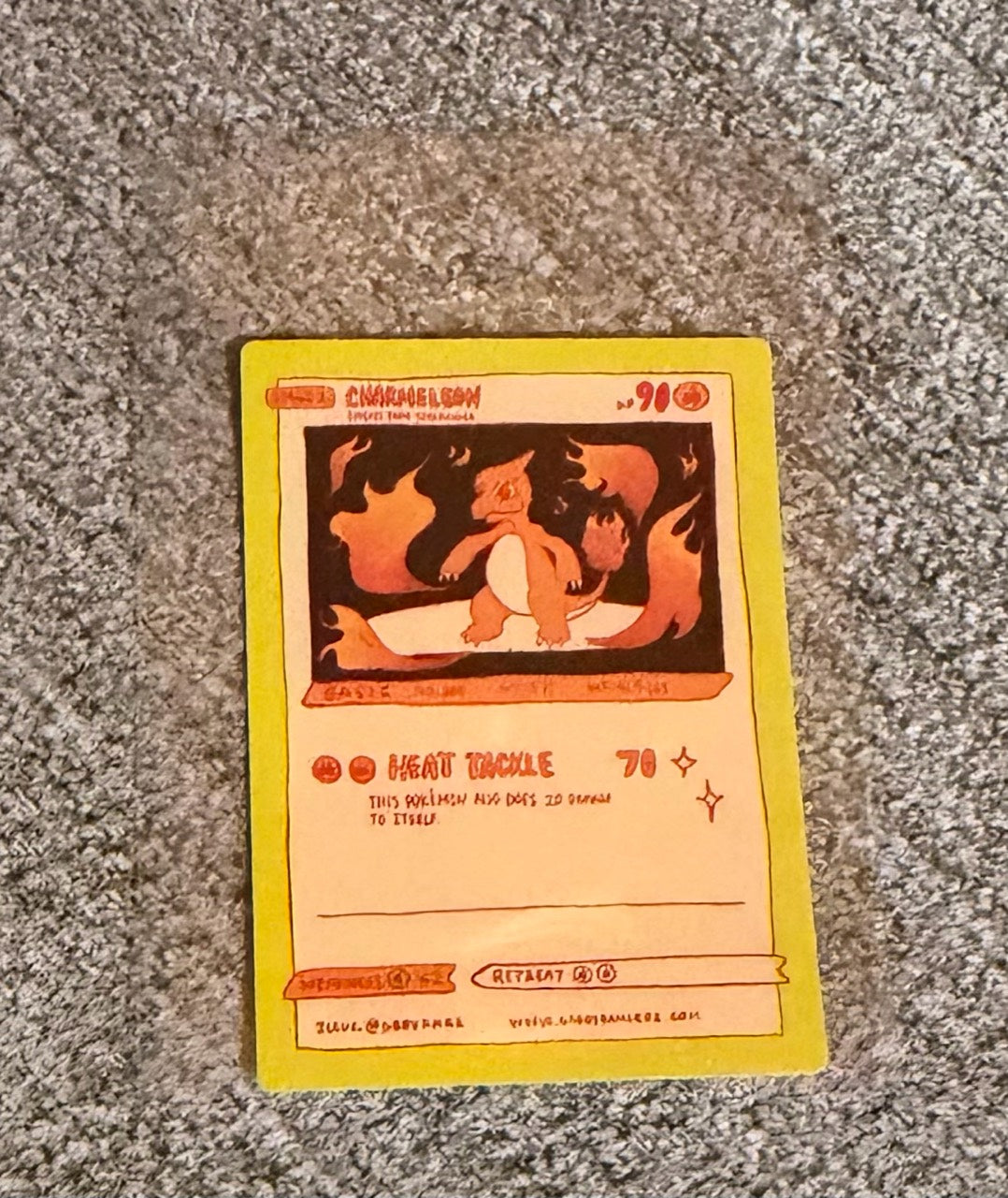 Charmeleon Gabby Ramirez Vol. 2 regular non-holo fan art sticker