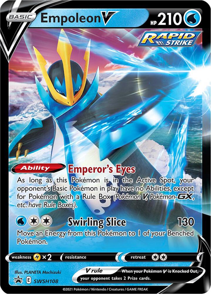 Empoleon V - SWSH108 - SWSH: Sword & Shield Promo