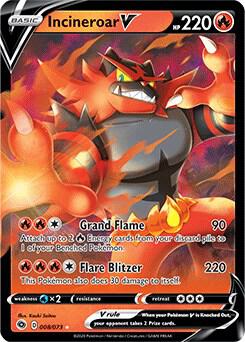 Incineroar V - Champion's Path
