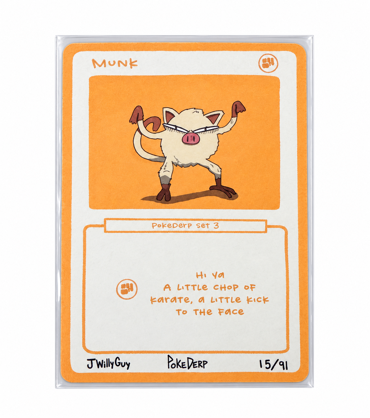 Munk PokeDerp Set 3 15/91 on a white background