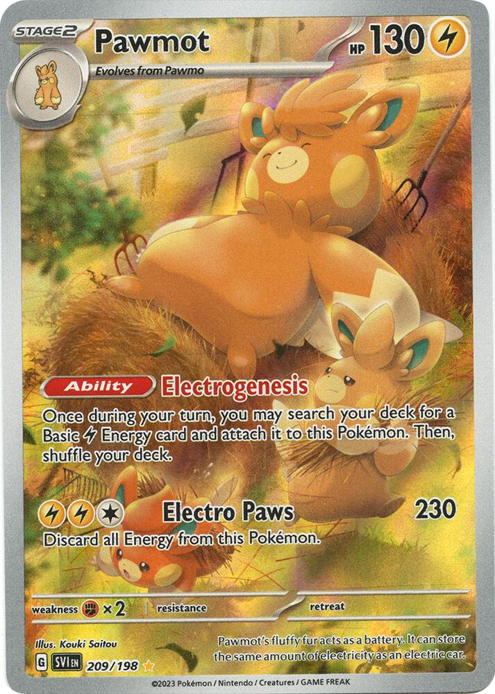 Pawmot - 209/198 - SV01: Scarlet & Violet Base Set