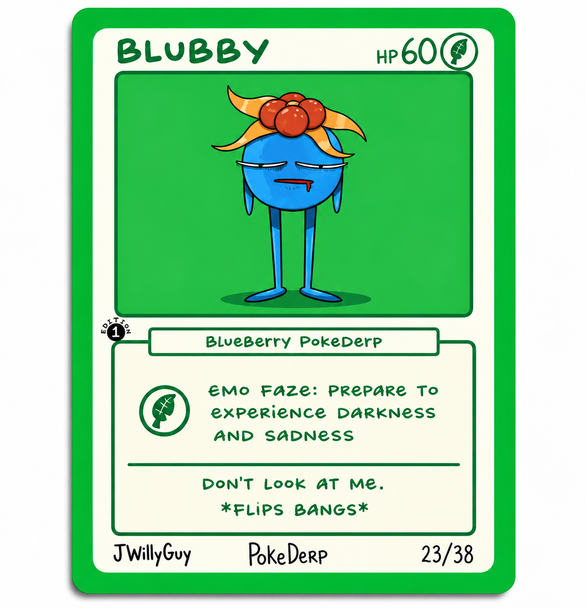 Blubby BlueBerry PokeDerp 23/38