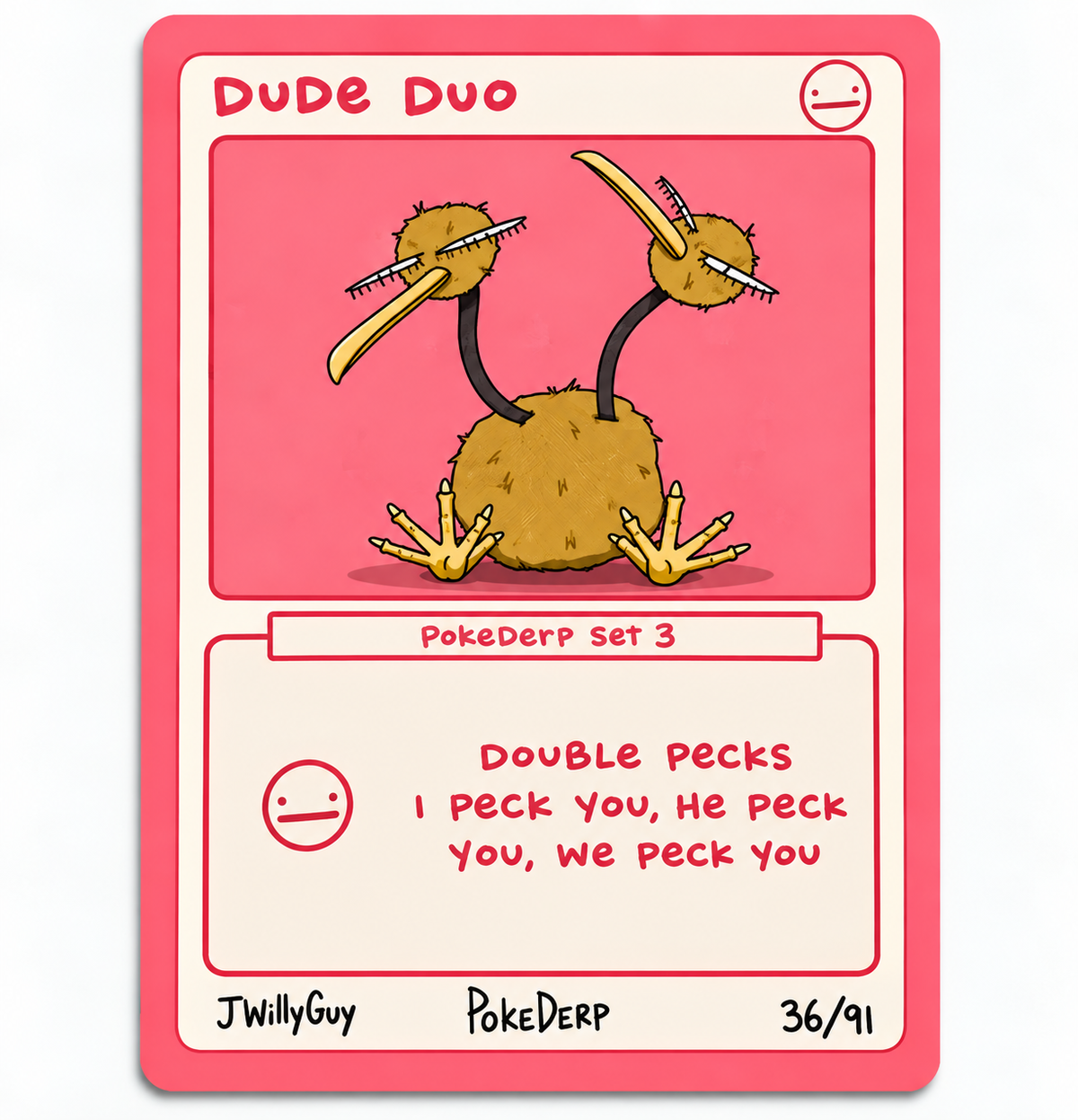 Dude Duo PokeDerp Set 3 36/91