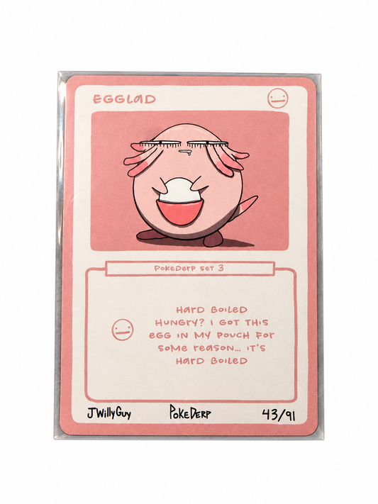 Egglad PokeDerp Set 3 card 43/91 on white background
