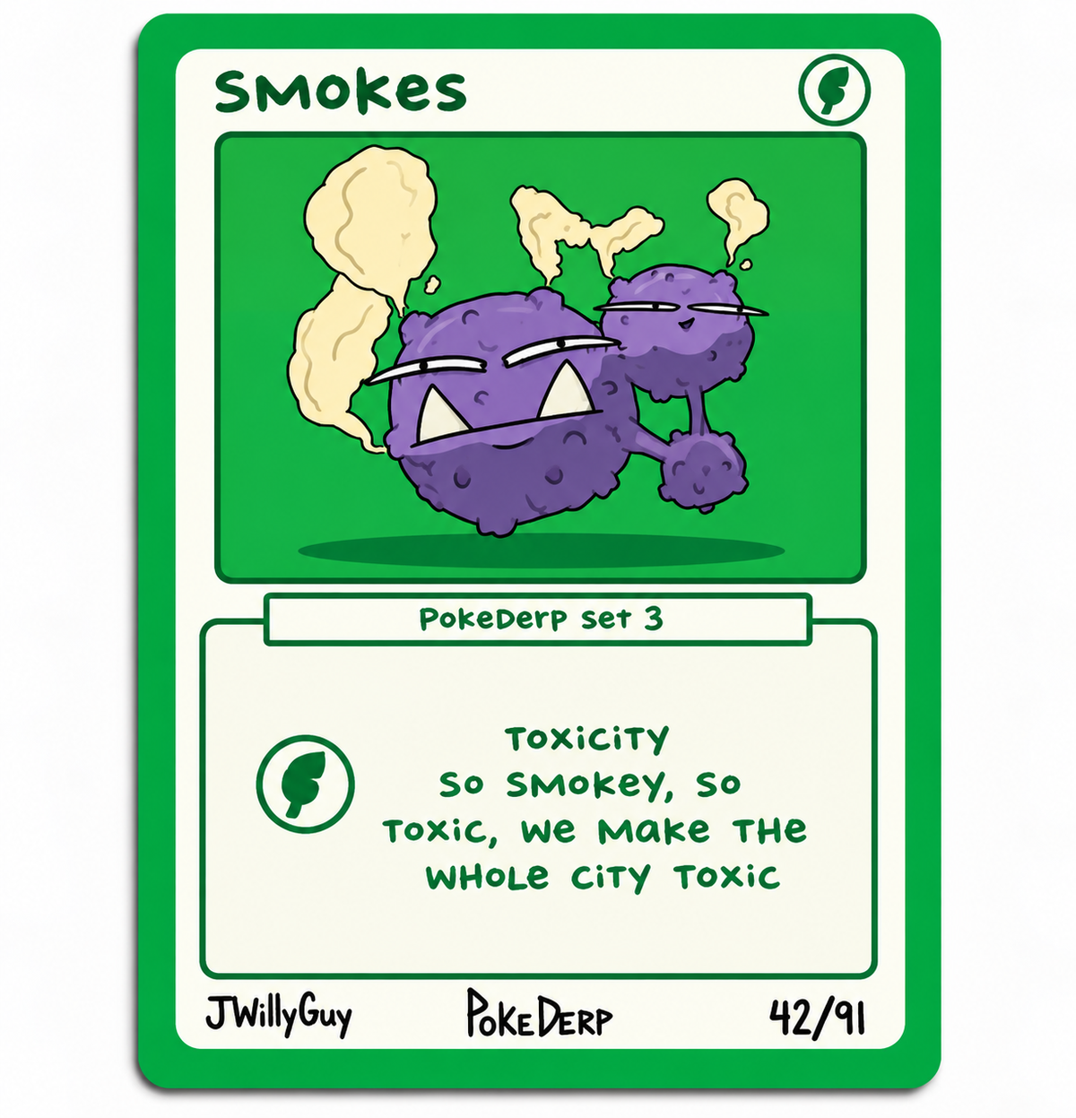 Smokes PokeDerp Set 3 42/91