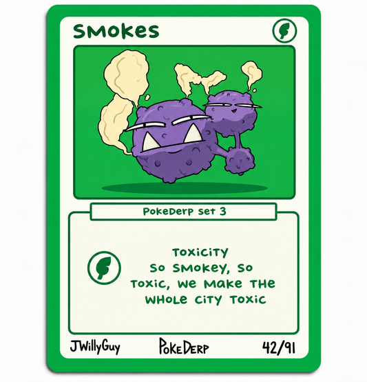 Smokes PokeDerp Set 3 42/91