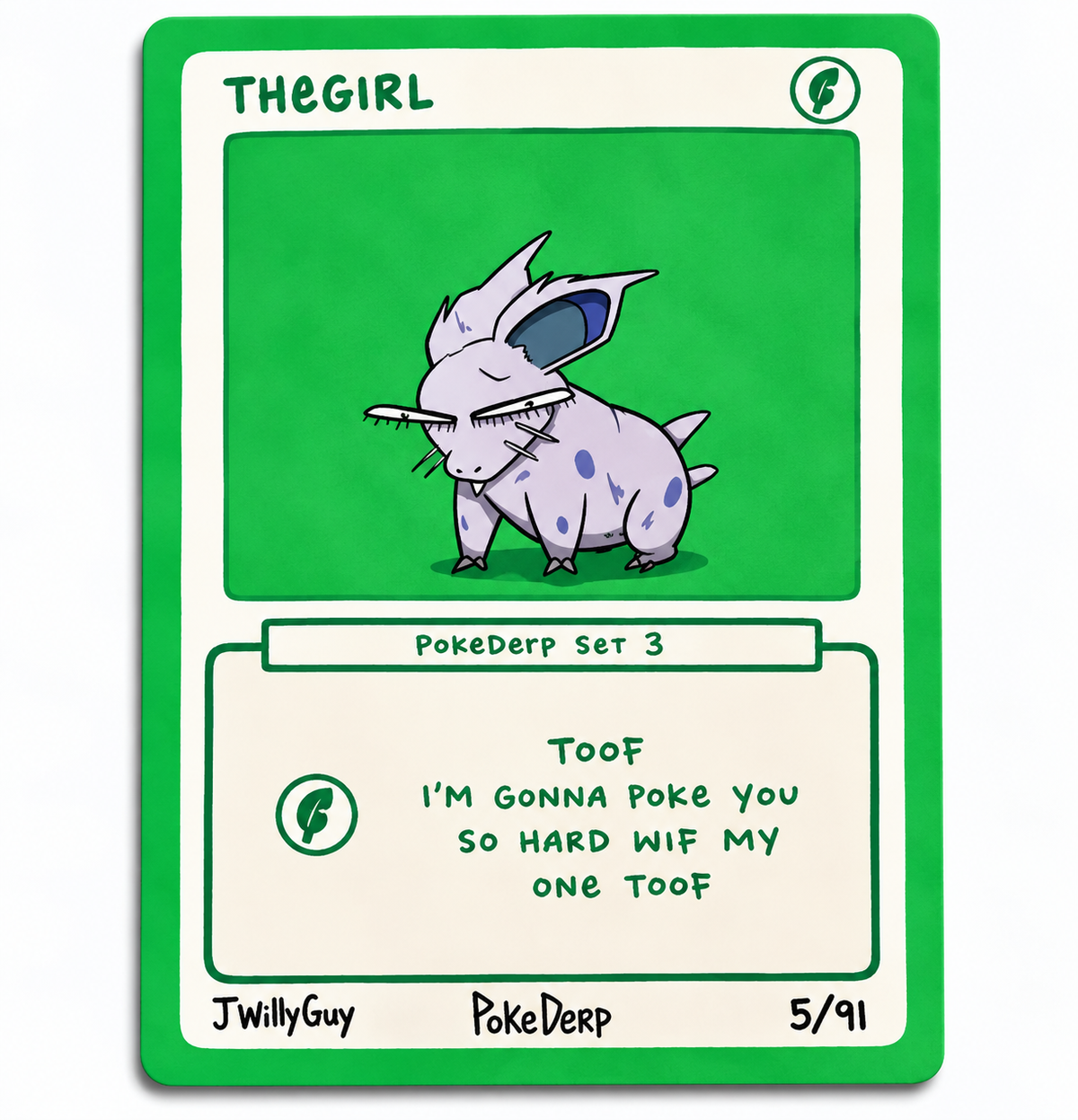 TheGirl PokeDerp Set 3 5/91