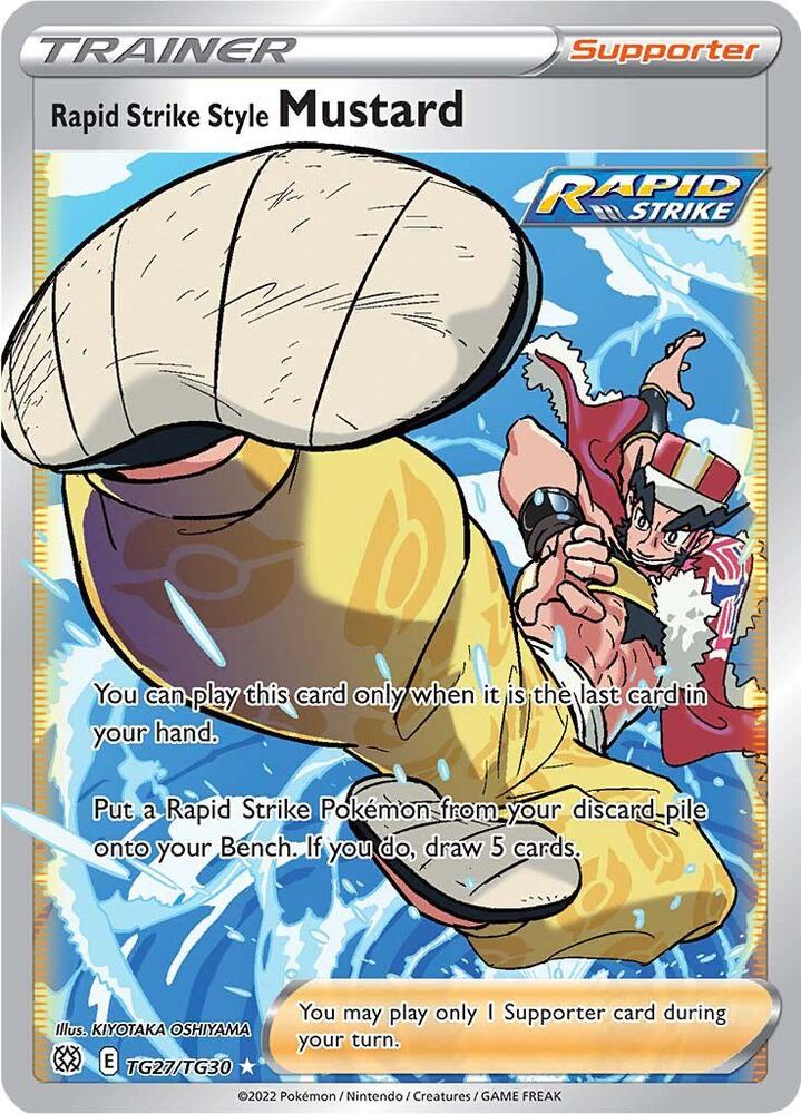 Rapid Strike Style Mustard - SWSH09: Brilliant Stars Trainer Gallery