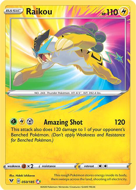 Raikou - SWSH04: Vivid Voltage