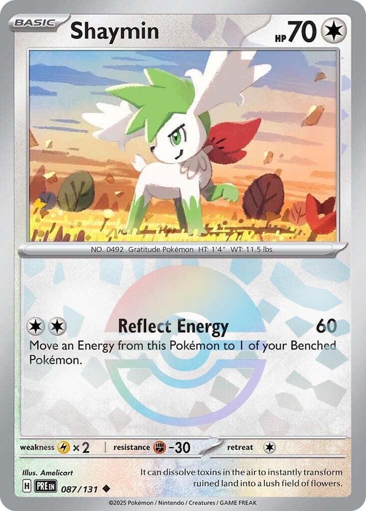 Shaymin - SV: Prismatic Evolutions POKEBALL