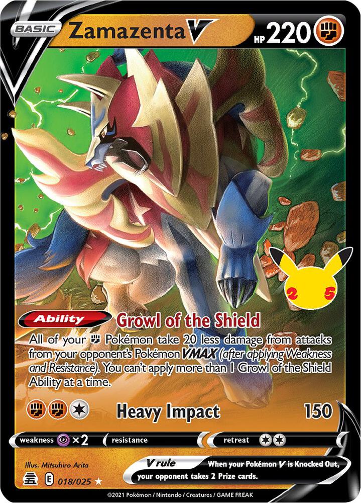 Zamazenta V - Celebrations